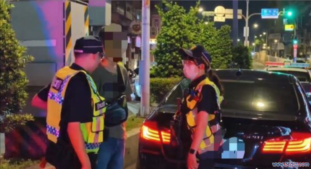 新北市窥察张开行径，首日共查获29件毒驾。图源：台湾“东森新闻云”